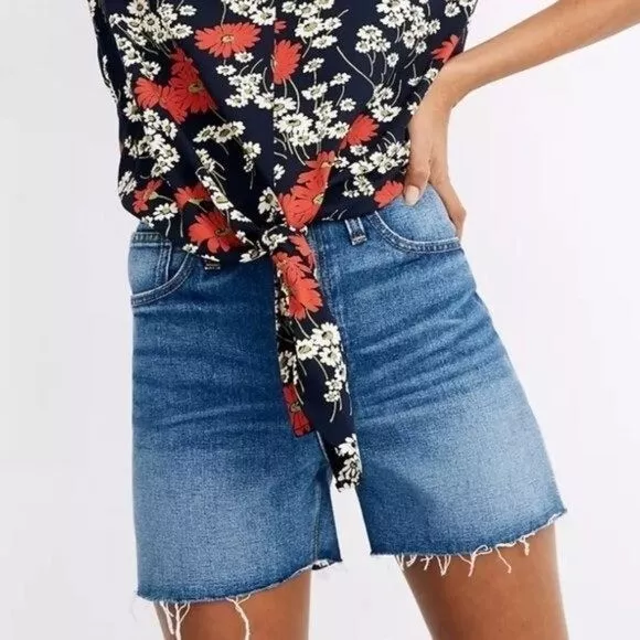 MADEWELL THE PERFECT Jean Short in Ullman Wash Size 23 29.99 PicClick