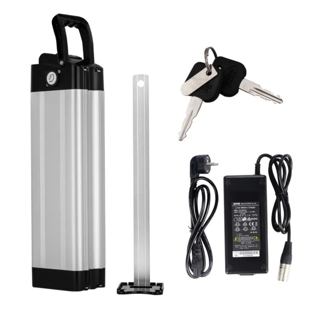 36V15Ah E-Bike Batterie de Vélo Electrique avec Chargeur Pour 350W/500W Moteur