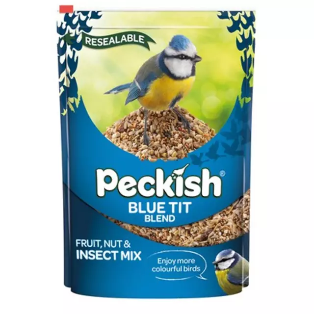 Peckish Blue Tit Seed Wild Small Garden Bird High Energy Healthy Food Mix 1Kg