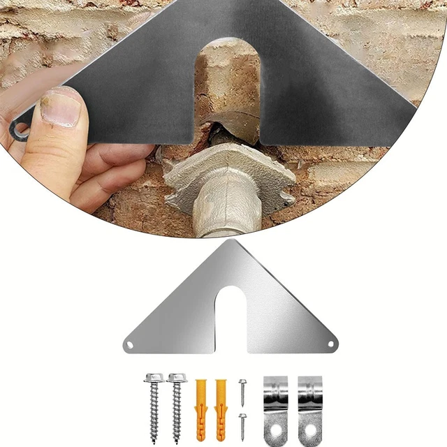 Installation sans tracas avec support plaque d'orifice de tuyau aucun travail de