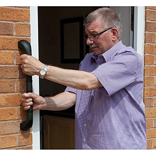 Prima Outdoor Greifschiene, rutschfeste Ringe, einfaches Betreten und Verlassen des Hauses,