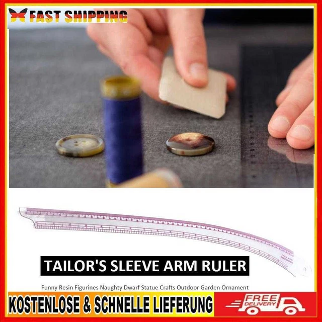 Plastic Curve Measuring Ruler Sleeve Arm French Curve Sewing Ruler Tailor Tools