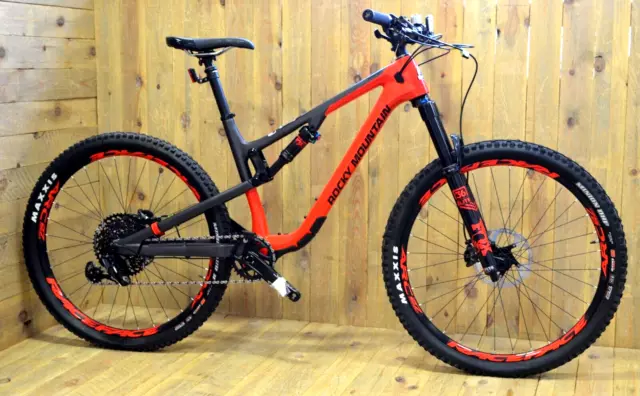 ROCKY MOUNTAIN THUNDERBOLT Carbon 90 BC Edition 27.5 2018 M Red Grey 2 000.00 PicClick UK