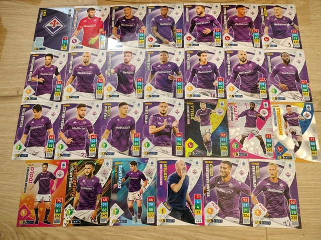 PANINI CALCIATORI 2022-23 2022 2023 Squadra Completa 27 Figurine