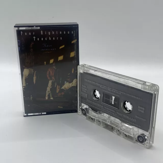 Poor Righteous Teachers - Holy Intellect 1990 Profile Records Cassette Tape USA