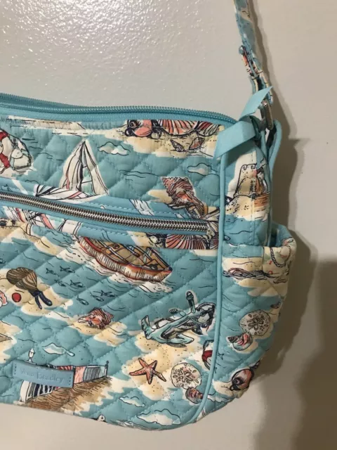 Vera Bradley Crossbody Purse Beach Toile