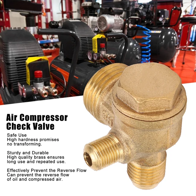 AIR COMPRESSOR CHECK Valve Brass Compressor Check Valve For Air