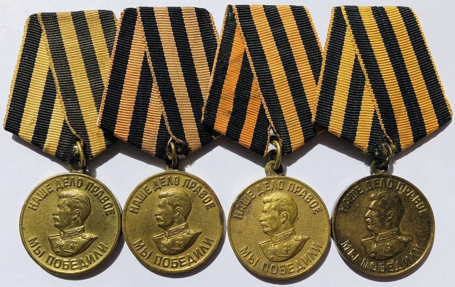 Medaglia russa sovietica della seconda guerra mondiale che abbiamo vinto...