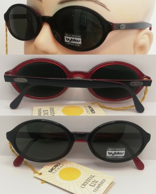 Byblos BYBLOS Occhiale sole NUOVO 175s MADE ITALY sunglasses sonnenbrille bianco 