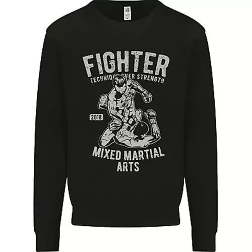 Mma Fighter Mma Mélange Arts Martiaux Gym Hommes Pull