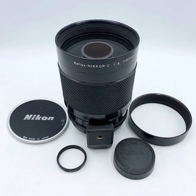 NIKON REFLEX NIKKOR C 500mm f/8 Mirror Telephoto MF Lens 579530 W