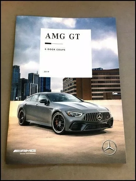 2019 Mercedes Benz AMG GT 30-page Car Brochure Catalog - GT63 GT53 S Coupe