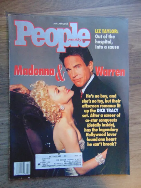 PEOPLE Weekly Magazine JULY 2, 1990 Vol 33 No. 26 Madonna
