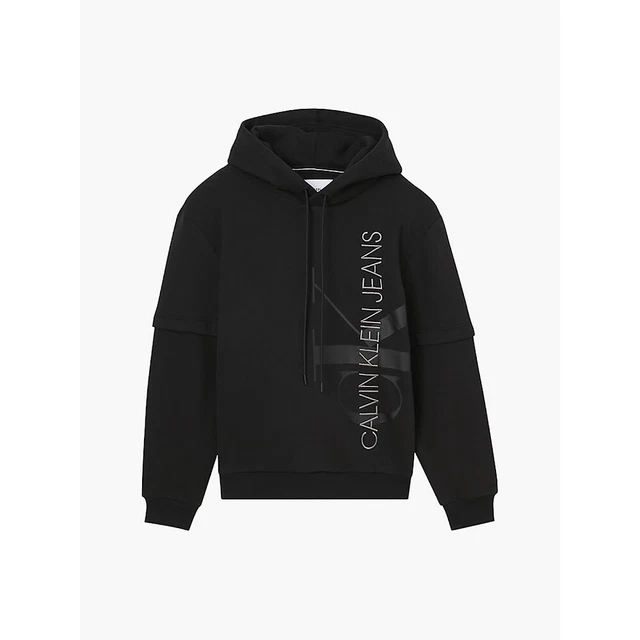 Felpe con cappuccio Uomo Calvin Klein Jeans J30J318800 Nero J30J318800-BEH