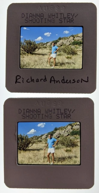 Dw6-429 Richard Anderson Lot (1) 35Mm Orig Slide Via Dianna Whitley