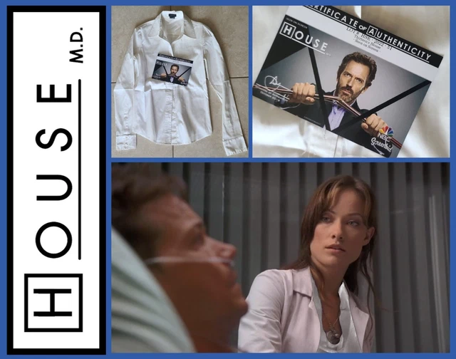 HOUSE MD: Thirteen/Olivia Wilde White Blouse w/Studio COA