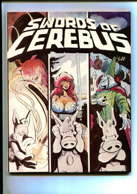 Swords of Cerebus #1 - TPB / Dave Sim Story + Art (7.0/7.5) 1981