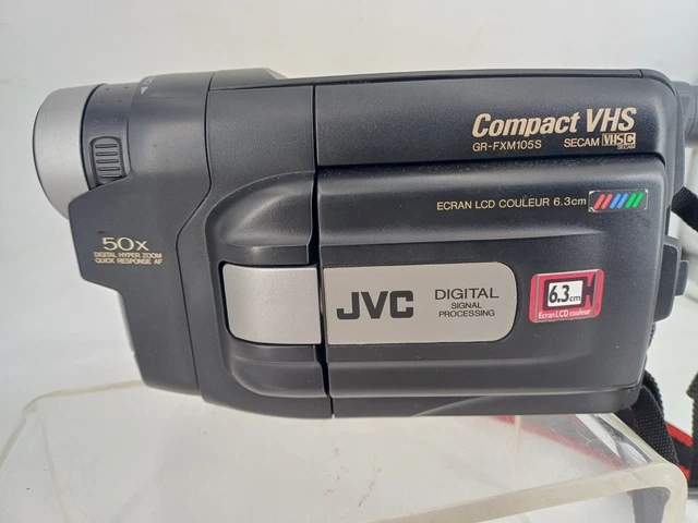 Caméscope JVC GR-SXM29EF – S-VHS-C – Pour Pièces Détachées / Ne Fonctionne Pas