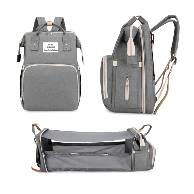 3 in 1 Baby Diaper Bag Backpack with Changing Station for Boy Girl Waterproof