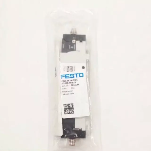 1 PCS NEW FESTO VUVG-LK14-T32C-AT-G18-1R8L-S 8042566 solenoid valve