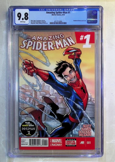 Amazing Spider-Man #1 (2014 Marvel Comics) 1st Print CGC 9.8