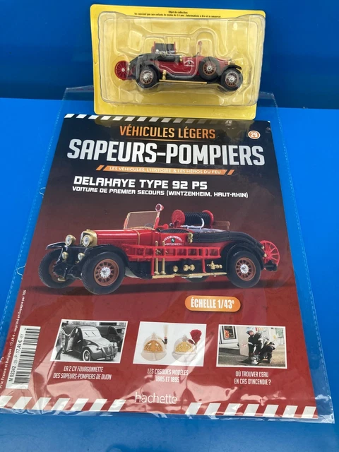 DINKY TOYS SUPERTOYS 1:43 VOITURE DE POMPIERS DELAHAYE N° 899