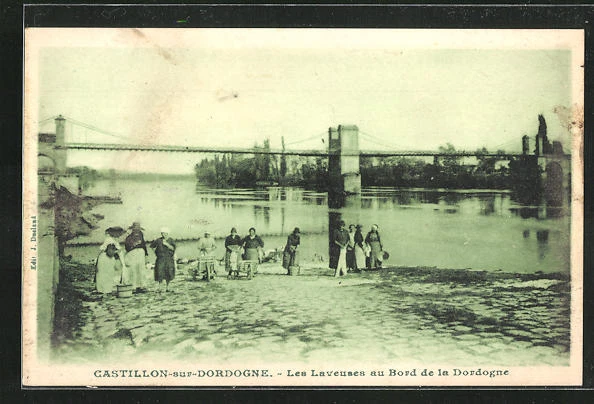Carte Postale Ancienne CREYS – Les Bords Du Rhône à Malville, Collection