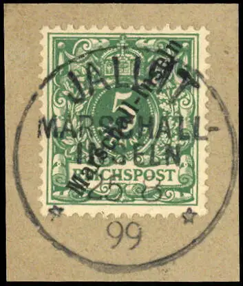Dt. Kol. Marshall Inseln Nr. 2 I Briefst. (1731403602)