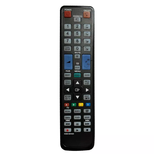 Ersatz TV Fernbedienung für Samsung UE40D6500VS Fernseher