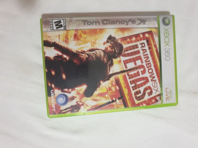 xbox 360 video game tom clancys  rainbow six vegas sin city