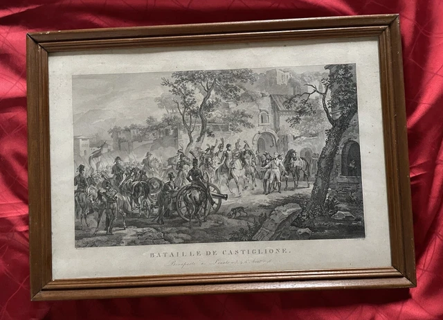 GRAVURE DE LA Bataille De Castiglione EUR 4,00 PicClick FR
