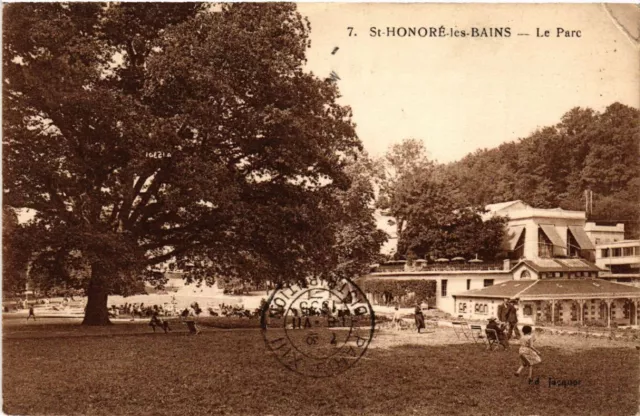 CPA St-HONORÉ-les-BAINS - Le Parc (457063)