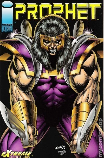Prophet 1A Liefeld FN 1993 Stock Image