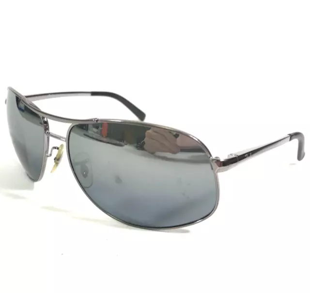 Ray-Ban Occhiali Montature RB3387 004/82 Lucido Gunmetal Wrap Aviator 64-15-125