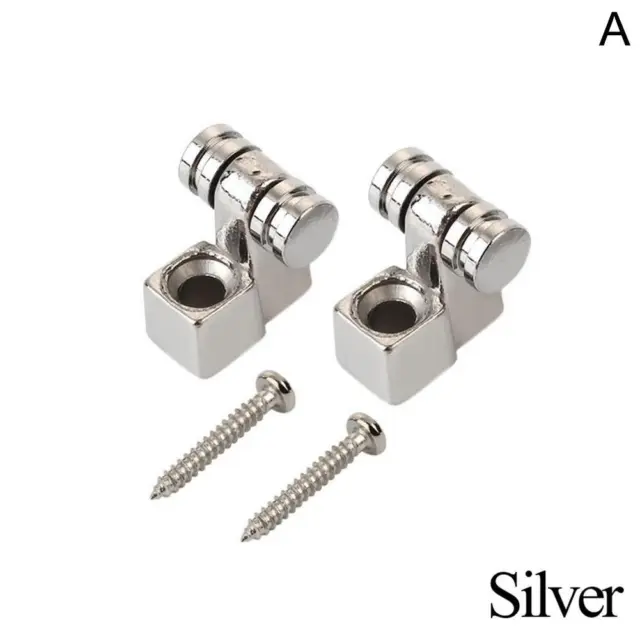 Silver Electric Guitar Roller StRings Trees with Screws of 2 Improved StRin W S7