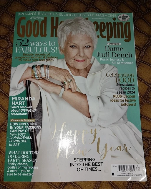 GOOD HOUSEKEEPING BRITISH Edition January 2024 Magazine 9.99 PicClick