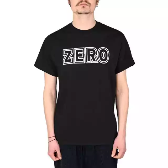 Zero Bold S/S T-Shirt - noir/blanc