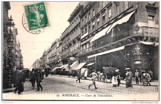 33 BORDEAUX cours de l'intendance EUR 6,00 PicClick FR