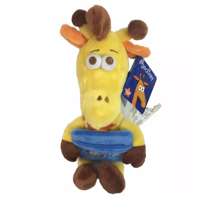 ToysRUs GEOFFREY plush with gift card holder 13"  Toys R Us Exclusive