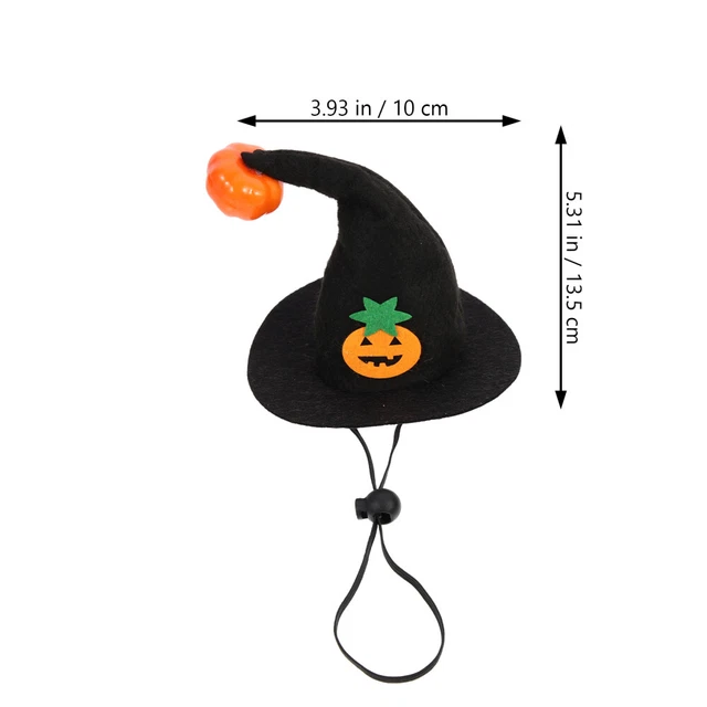 1 Set Halloween Haustierkostüm Lustige Katzenhut Katzenhund Schal Dekorative 3