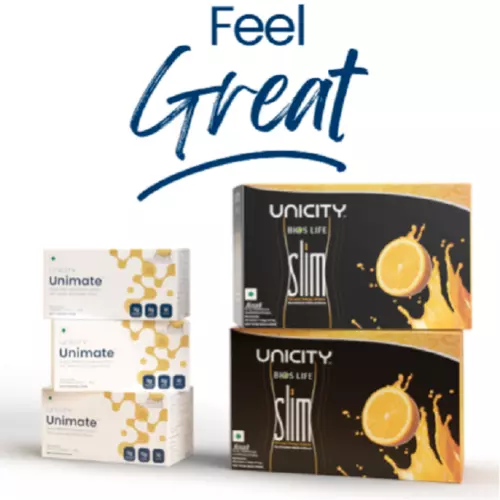 Combo pack 2X Bios Life SLIM par Unicity et 3x pack d'Unimate pour la perte...