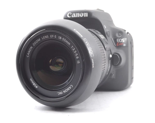 【Canon】EOS Kiss x7i + 18-55mm + 55-250mm Amazon Canada: Canon Digital SLR Camera EOS Kiss X7 (18-55