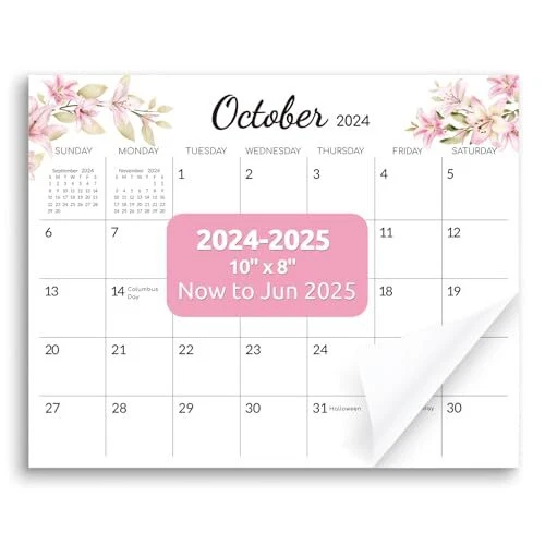 20242025 CALENDAR for Fridge, Jan. 2024June 2025 Monthly