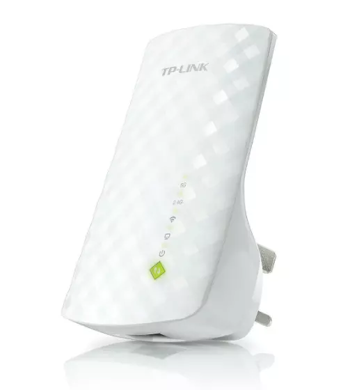 TP-Link RE200 AC750 WLAN Verstärker Repeater 433Mbit/s 5GHz 300Mbit/s 2,4GHz D