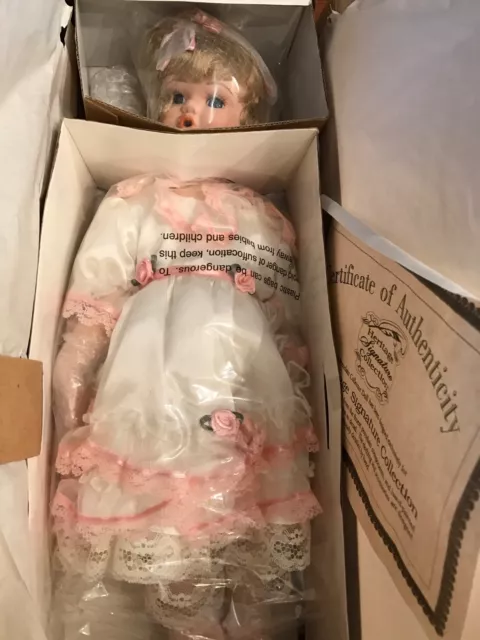 Heritage Signature Collection porcelain doll Birthday Girl Jenny item 12142