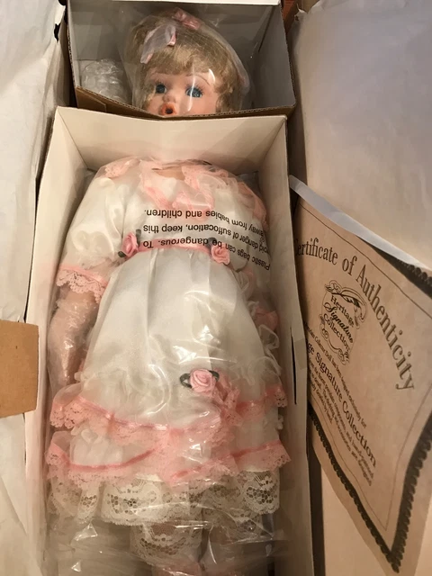 Heritage Signature Collection porcelain doll Birthday Girl Jenny item 12142