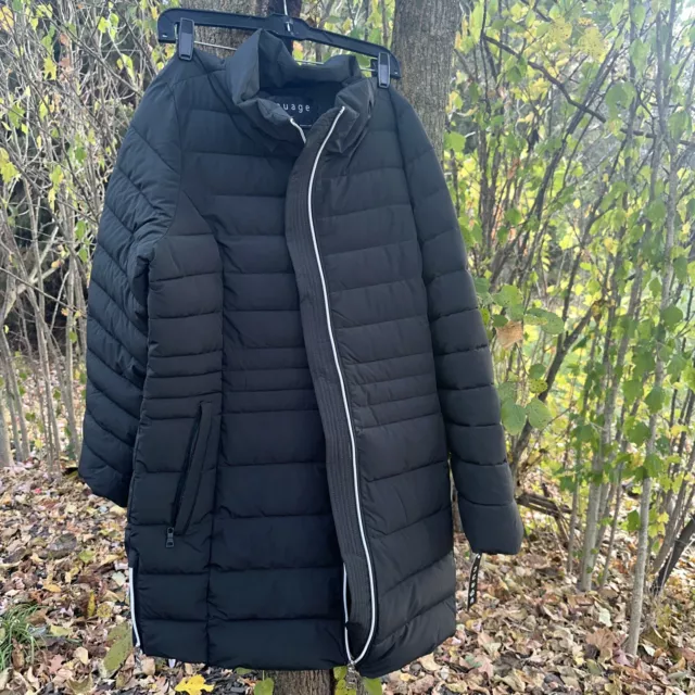 Nuage stretch puffer coat online