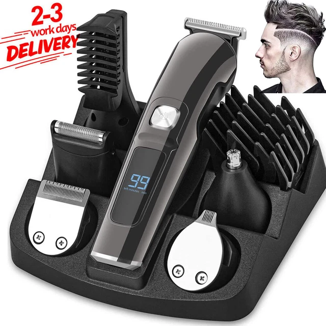 Electric Hair Clippers Professional Mens Shaver Trimmers Machine Cordless Barber