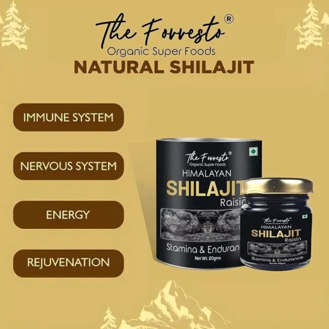 Resina Shilajit pura del Himalaya 100 % | Tarro de 20 Gramos (66 Porciones)... 2