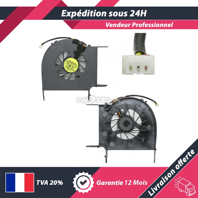 Ventilateur CPU Fan 3Pin Compatible HP Pavilion DV6-3000 DV6-4000 DV7-4000